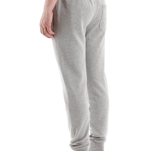 *new* Maison Kitsuné Gray Yoga Fox Mens Joggers XL - Picture 3 of 3